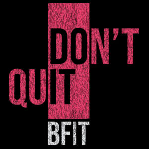 DON’T QUIT - WOMEN'S CROP T-SHIRT - $TBC3JD$ Design