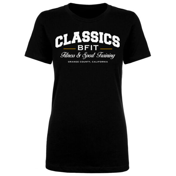 CLASSICS BFIT - FITNESS TRAINING - WOMEN'S FITTED T-SHIRT - ARSN4H Thumbnail