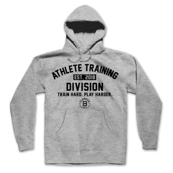 CLASSICS BFIT - TRAIN HARD PLAY HARDER - PREMIUM MIDWEIGHT HOODIE - VS8RA7 Thumbnail