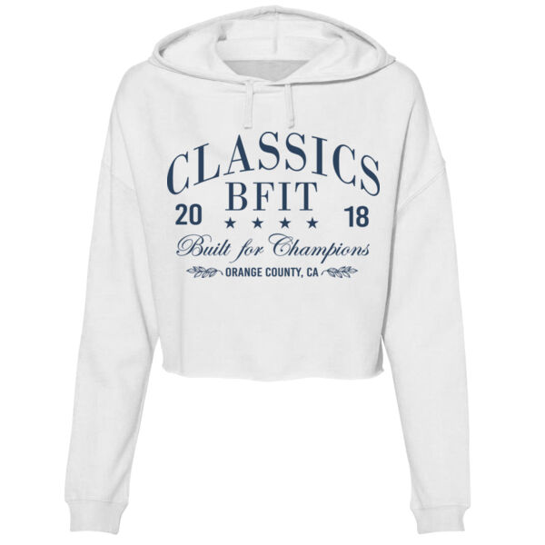 CLASSICS BFIT - BUILT FOR CHAMPIONS - WOMEN'S CROPPED HOODIE - $YV67UK$ Thumbnail