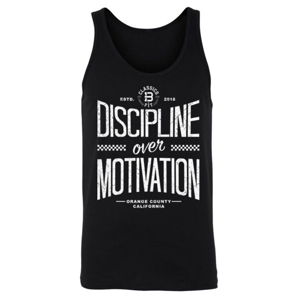 DISCIPLINE OVER MOTIVATION - TANK - $NJS8MC$ Thumbnail